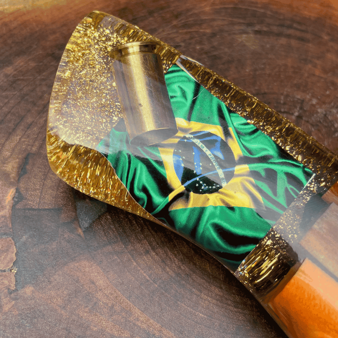 Faca Picanheira Flávio 4mm | Bainha + Seu Nome Grátis