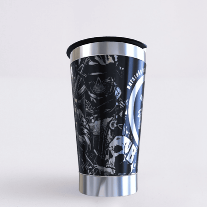 B.O.P.E.  – Copo Térmico Preto Personalizado 360° a Laser + Brinde