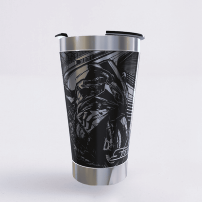 BMW S1000 RR – Copo Térmico Preto Personalizado 360° a Laser + Brinde