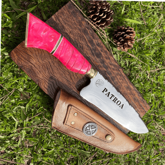 Faca Do Chef Patroa 4mm | Bainha + Seu Nome Grátis