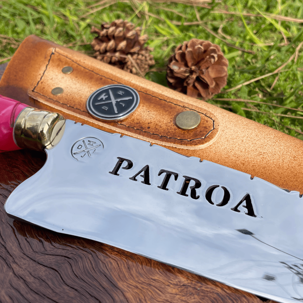 Faca Do Chef Patroa 4mm | Bainha + Seu Nome Grátis