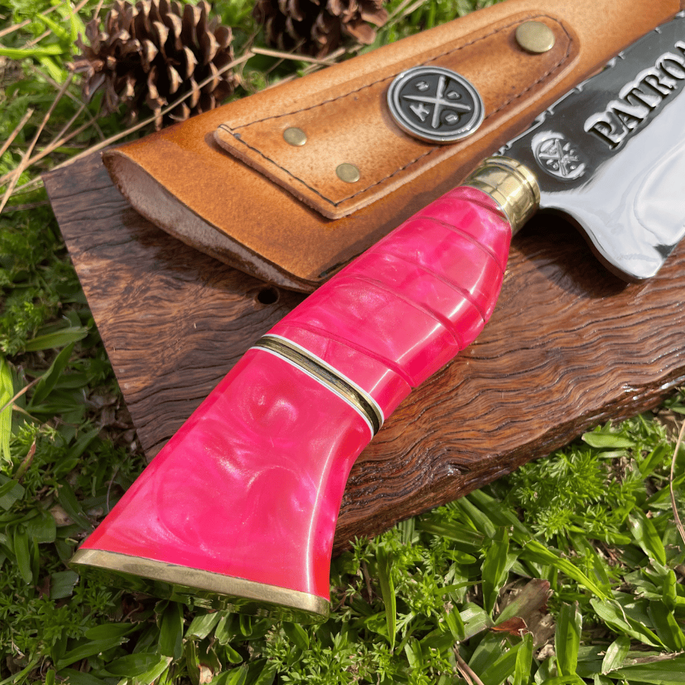 Faca Do Chef Patroa 4mm | Bainha + Seu Nome Grátis