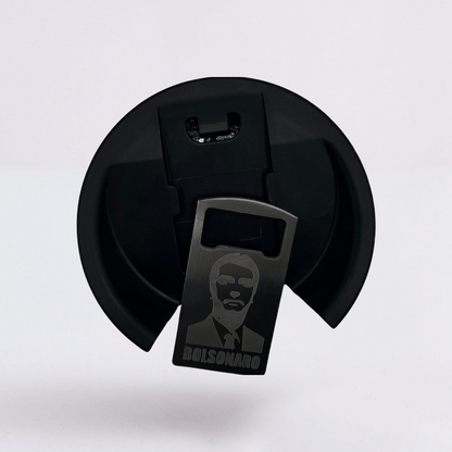 Mito & EUA #04 – Copo Térmico Preto Personalizado 360° a Laser + Brinde