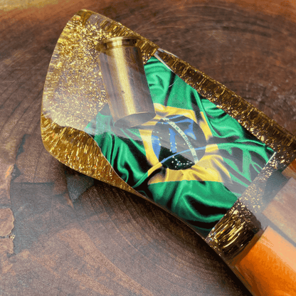 Faca Picanheira Flávio 4mm | Bainha + Seu Nome Grátis