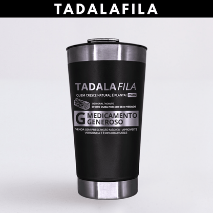 Tadalafila - Coleção Alcoontece | Copo Térmico Preto + Brinde