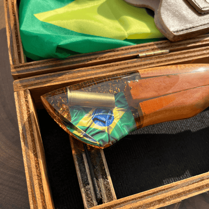 Faca Picanheira Mito 4mm | Bainha + Seu Nome Grátis